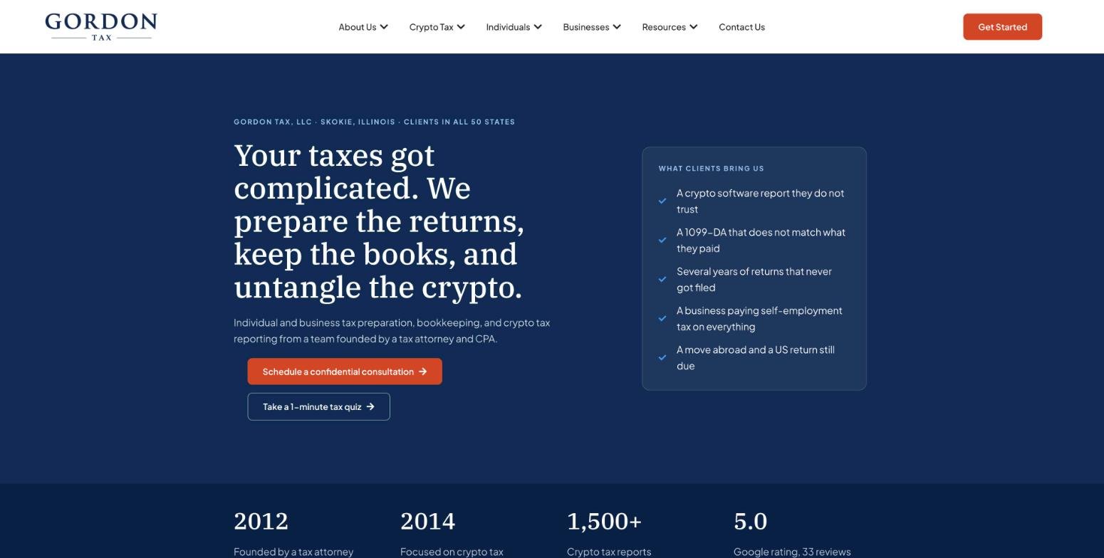 gordontax.com after the rebuild, home of the 235-term tax glossary